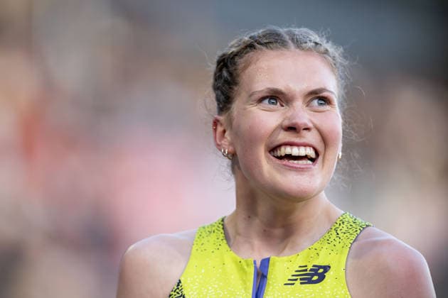 260610 Megan Keith of Great Britain after women™s 3000 meter during the Diamond League athletics competition Bislett Games on June 10, 2026 in Oslo Photo Marius Simensen BILDBYRAN COP 238 MM0071 bbeng friidrett friidrott athletics diamond league bislett games 2026 bislett games norge norway  Copyright: MARIUSxSIMENSEN BB260610BB611
