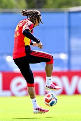 Belgium s Diego Da Silva Moreira pictured during a training session of Belgian national soccer team Red Devils in their base camp, home of the Seattle Sounders, Renton, Seattle, USA, on Wednesday 10 June 2026. The Red Devils prepare for the 2026 FIFA World Cup, WM, Weltmeisterschaft, Fussball DIRKxWAEM  x177050545x