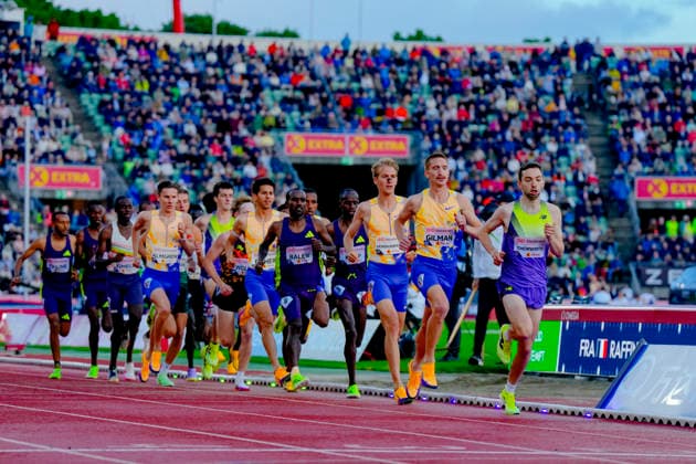 Athletics Bislett Games 2026 Oslo 20260610 Mens 5000m at the Bislett Games at Bislett Stadium in Oslo Photo Heiko Junge NTB Oslo Norway EDITORIAL USE ONLY RESTRICTED USE FOR BETTING COMPANIES  Copyright: xHeikoxJungex xNTBx