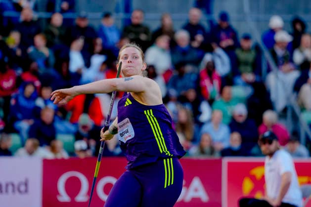 Athletics Bislett Games 2026 Oslo 20260610 Sigrid Borge in the Diamond League womens javelin event during the Bislett Games at Bislett Stadium in Oslo Photo Beate Oma Dahle NTB Oslo Norway EDITORIAL USE ONLY RESTRICTED USE FOR BETTING COMPANIES  Copyright: xBeatexOmaxDahlex xNTBx
