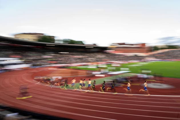 260610 General view of men™s 5000 meter race during the Diamond League athletics competition Bislett Games on June 10, 2026 in Oslo Photo Jon Olav Nesvold BILDBYRAN COP 217 MM0071 bbeng friidrett friidrott athletics diamond league bislett games 2026 bislett games norge norway  Copyright: JONxOLAVxNESVOLD BB260610JE045
