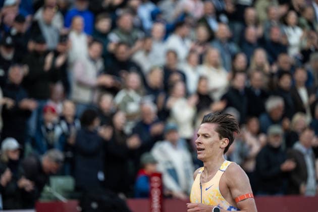 260610 Andreas Almgren of Sweden competes in men™s 5000 meter during the Diamond League athletics competition Bislett Games on June 10, 2026 in Oslo Photo Jon Olav Nesvold BILDBYRAN COP 217 MM0071 bbeng friidrett friidrott athletics diamond league bislett games 2026 bislett games norge norway  Copyright: JONxOLAVxNESVOLD BB260610JE049