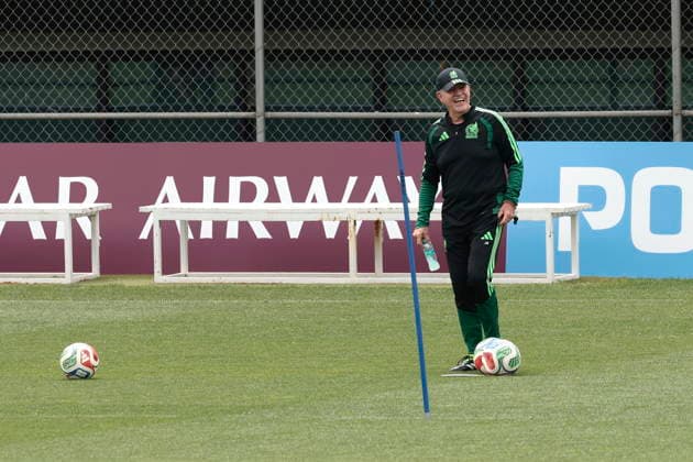 Football, FIFA World Cup 2026, Mexico national team, Training