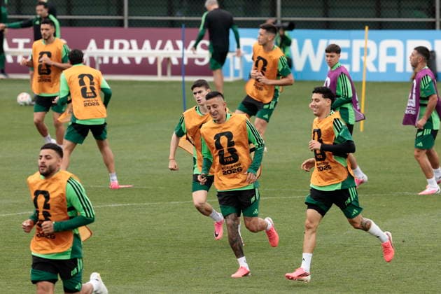 Fußball, FIFA WM 2026, Nationalteam Mexiko, Training Mexico s National Soccer team trains ahead of FIFA World Cup, WM, Weltmeisterschaft, Fussball 2026 Mexico players train at the Mexican Football Federation s High-Performance Center in Mexico City, Mexico, 10 June 2026. MEXICO CITY Mexico  Copyright: xJOSExMENDEZx