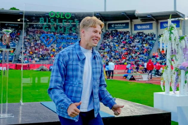 Athletics Bislett Games 2026 Oslo 20260610 Markus Rooth during the Bislett Games at Bislett Stadium in Oslo Photo Beate Oma Dahle NTB Oslo Norway EDITORIAL USE ONLY RESTRICTED USE FOR BETTING COMPANIES  Copyright: xBeatexOmaxDahlex xNTBx