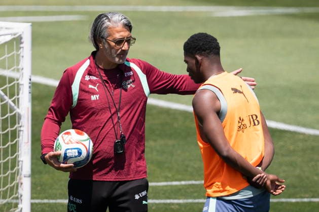 Football, FIFA World Cup 2026, Swiss national team, Training