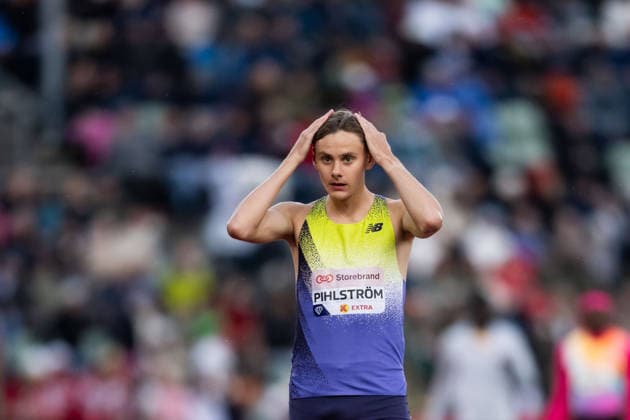 260610 Samuel Pihlström of Sweden ahead of men™s dream mile during the Diamond League athletics competition Bislett Games on June 10, 2026 in Oslo Photo Marius Simensen BILDBYRAN COP 238 MM0071 bbeng friidrett friidrott athletics diamond league bislett games 2026 bislett games norge norway  Copyright: MARIUSxSIMENSEN BB260610BB687
