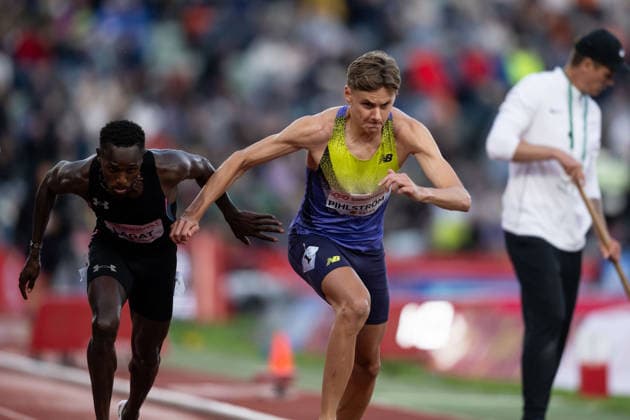 260610 Samuel Pihlström of Sweden competes in men™s dream mile during the Diamond League athletics competition Bislett Games on June 10, 2026 in Oslo Photo Marius Simensen BILDBYRAN COP 238 MM0071 bbeng friidrett friidrott athletics diamond league bislett games 2026 bislett games norge norway  Copyright: MARIUSxSIMENSEN BB260610BB689