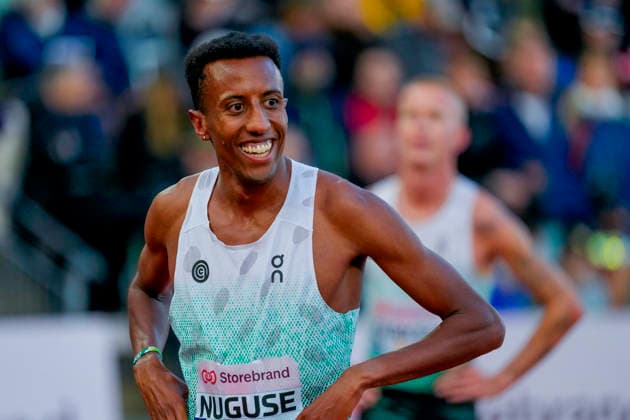 Athletics Bislett Games 2026 Oslo 20260610 Timothy Cheruiyot from Kenya in the mens Diamond League event during the Bislett Games at Bislett Stadium in Oslo Photo Beate Oma Dahle NTB Oslo Norway EDITORIAL USE ONLY RESTRICTED USE FOR BETTING COMPANIES  Copyright: xBeatexOmaxDahlex xNTBx