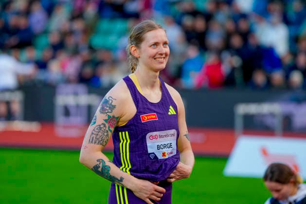 Athletics Bislett Games 2026 Oslo 20260610 Sigrid Borge in the Diamond League womens javelin event during the Bislett Games at Bislett Stadium in Oslo Photo Beate Oma Dahle NTB Oslo Norway EDITORIAL USE ONLY RESTRICTED USE FOR BETTING COMPANIES  Copyright: xBeatexOmaxDahlex xNTBx