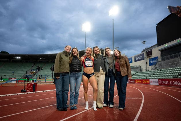 260610 Andrea Rooth of Norway after the Diamond League athletics competition Bislett Games on June 10, 2026 in Oslo Photo Marius Simensen BILDBYRAN COP 238 MM0071 bbeng friidrett friidrott athletics diamond league bislett games 2026 bislett games norge norway  Copyright: MARIUSxSIMENSEN BB260610BB842