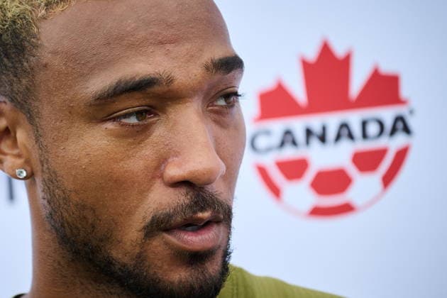 June 10, 2026, Toronto, On, Canada: Derek Cornelius speaks to media during a Team Canada World Cup training session in Toronto, on Wednesday, June 10, 2026. Canada News - June 10, 2026  - ZUMAc35_ 20260610_zaf_c35_079 Copyright: xSammyxKoganx