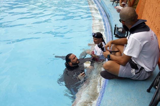 Joel Lefont Guinness World Record holder in Havana HAVANA, CUBA - JUNE 10: Joel Lefont, an athlete skilled in aquatic ball control and a Guinness World Record holder, broke his records for the most touches in one minute and the most touches in 30 seconds this Wednesday in Havana, Cuba. Angelo Mastrascusa Anadolu Havana Cuba. Editorial use only. Please get in touch for any other usage.  Copyright: x2026xAnadoluxAngeloxMastrascusax