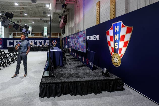FIFA World Cup, WM, Weltmeisterschaft, Fussball 2026: Training base camp of Croatia National Footbal Team Episcopal High School is an official training base camp and media centre for the Croatian National football team during the group stage of the 2026 FIFA World Cup, on June 10, 2026. in Alexandria, United States.  IgorxKralj PIXSELL