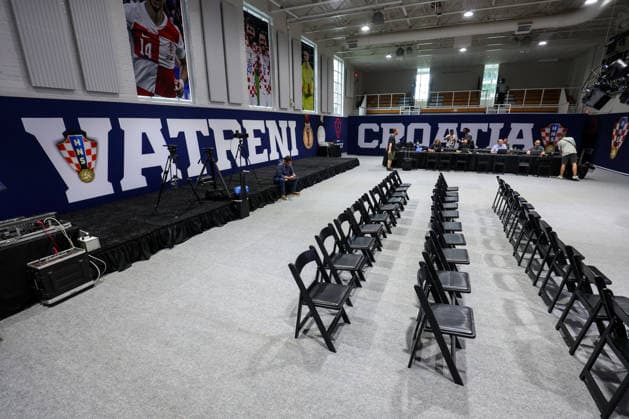 FIFA World Cup, WM, Weltmeisterschaft, Fussball 2026: Training base camp of Croatia National Footbal Team Episcopal High School is an official training base camp and media centre for the Croatian National football team during the group stage of the 2026 FIFA World Cup, on June 10, 2026. in Alexandria, United States.  IgorxKralj PIXSELL
