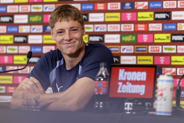 Fußball, FIFA WM 2026, Nationalteam Österreich, Pressekonferenz FOOTBALL - FIFA World Cup, WM, Weltmeisterschaft, Fussball 2026, preview SANTA BARBARA,CALIFORNIA,USA,10.JUN.26 - FOOTBALL - FIFA World Cup 2026, USA, Mexico, Canada, preview, Oesterreichischer Fussball-Bund, press conference, PK, Pressekonferenz team AUT. Image shows Alexander Prass (AUT).  GEPAxpictures xArminxRauthner