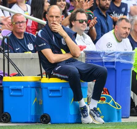 Fußball, Länderspiel, England - Costa Rica #2 10 June 2026 - England v Costa Rica - Pre World Cup Friendly - Inter&Co Stadium - Orlando - Florida - USA. England v Costa Rica - Pre World Cup Friendly - Inter&Co Stadium - Orlando - Florida - USA. England Manager Thomas Tuchel. Picture : Mark Pain ORLANDO USA  Copyright: xMarkxPainx