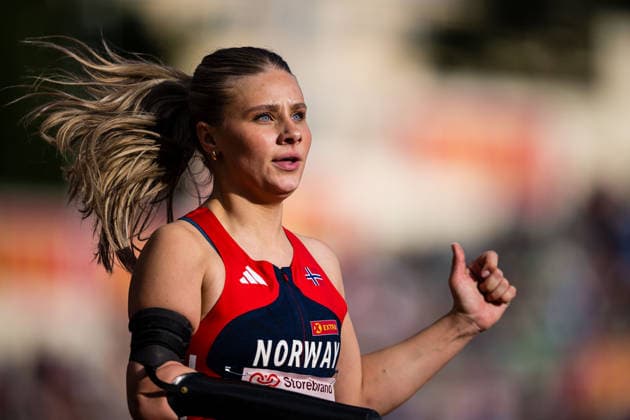 260610 Ida Louise overland of Norway competes in women™s 100 meter para final during the Diamond League athletics competition Bislett Games on June 10, 2026 in Oslo Photo Marius Simensen BILDBYRAN COP 238 MM0071 athletics bbeng bislett games bislett games 2026 diamond league friidrett friidrott norge norway  Copyright: MARIUSxSIMENSEN BB260610ZG003