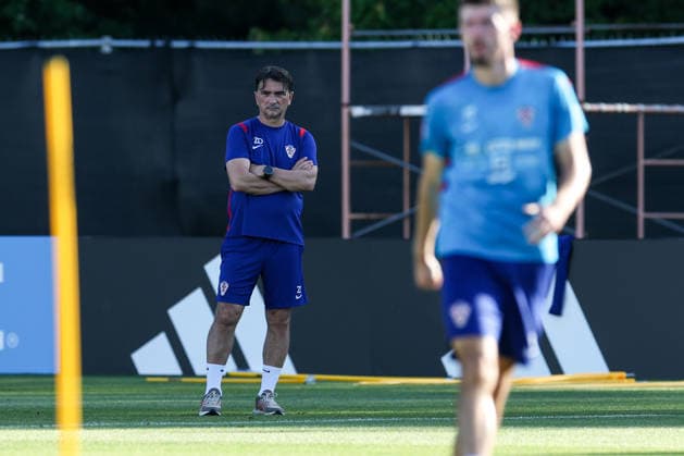 Croatia Training And press conference, PK, Pressekonferenz - FIFA World Cup, WM, Weltmeisterschaft, Fussball 2026 Head Coach of Croatia Zlatko Dalic during the training session of Croatia National Football Team at training centre at Episcopal High School on June 10, 2026 in Alexandria, Virginia.  IgorxKralj PIXSELL