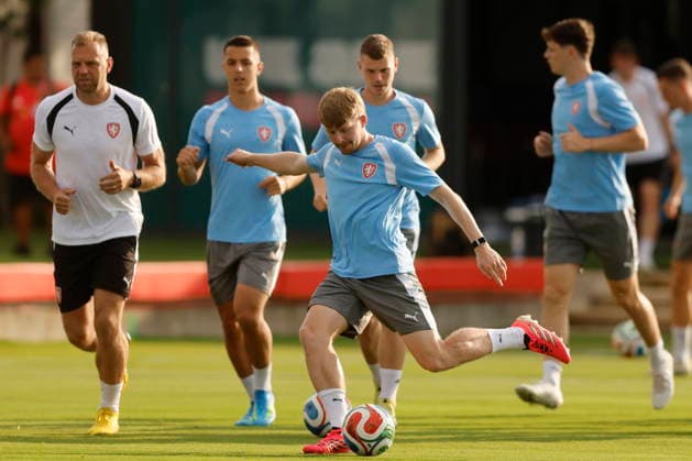 Football, FIFA World Cup 2026, Czech Republic national team, Training