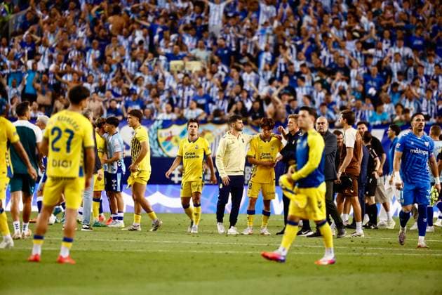 ESP LaLiga Hypermotion playoff Malaga v UD Las Palmas Taisei Miyashiro of Las Palmas during LaLiga Hypermotion playoff semifinal between Malaga v UD Las Palmas played at La Rosaleda Stadium in Las Malaga, on June 10, 2026 in Spain Spain Futbol Copyright: xAgenciaxLOFx