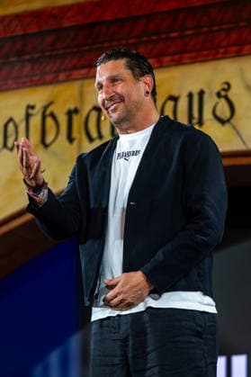 FINAL DRAW IHF MensÂ s Handball World Championship Germany 2027 10 06 2026 The final group draw for the Handball World Championship 2027 will take place today at the Hofbräuhaus in Munich - pictured here is the lottery draw fairy Stefan KRETZSCHMAR Copyright: xBEAUTIFULxSPORTS Goldbergx
