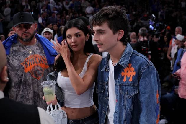Basketball, NBA Finals, New York Knicks - San Antonio Spurs, celebrity guests in the audience