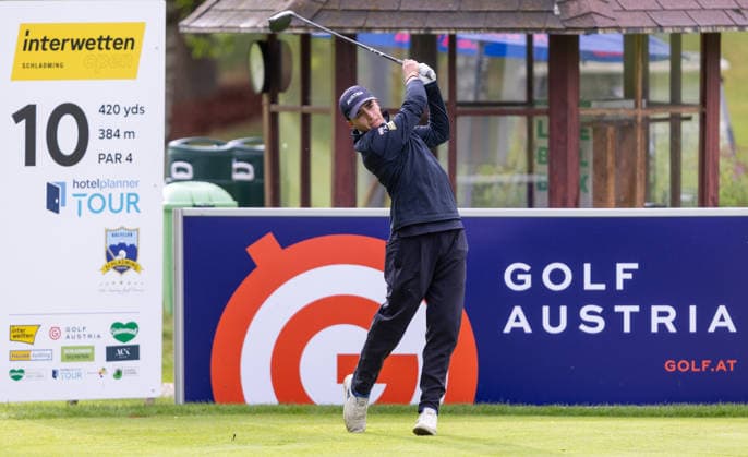 GOLF - Interwetten Open HAUS,AUSTRIA,11.JUN.26 - GOLF - HotelPlanner Tour, Interwetten Open, Golfclub Schladming. Image shows Stephan Csoengei (AUT).  GEPAxpictures xHaraldxSteiner