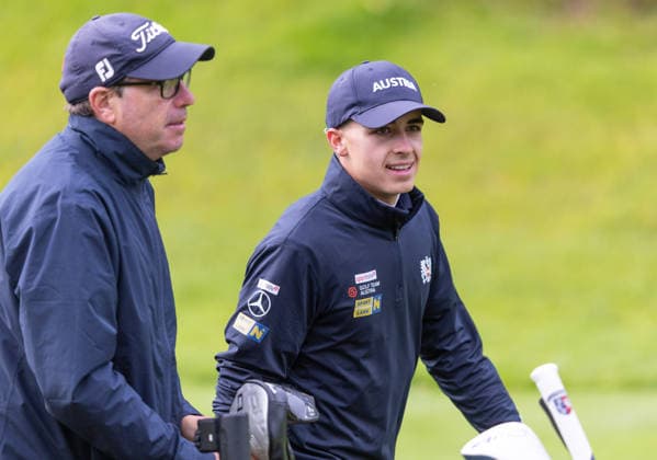 GOLF - Interwetten Open HAUS,AUSTRIA,11.JUN.26 - GOLF - HotelPlanner Tour, Interwetten Open, Golfclub Schladming. Image shows Stephan Csoengei (AUT).  GEPAxpictures xHaraldxSteiner