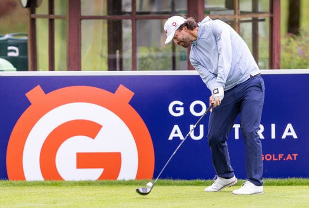 GOLF - Interwetten Open HAUS,AUSTRIA,11.JUN.26 - GOLF - HotelPlanner Tour, Interwetten Open, Golfclub Schladming. Image shows Christoph Bleier (AUT).  GEPAxpictures xHaraldxSteiner