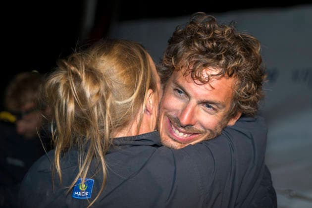 VOILE : VendÃ e globe 2024 - Archives Charlie Dalin et Yoann Richomme - 06 01 2025 Charlie Dalin (Skipper Macif 2015) 4eme de la 2eme etape de la Solitaire Urgo Le Figaro 2017 entre Gijon et Concarneau - le 13 06 2017 CONCARNEAUFrance  Copyright: xALEXISxCOURCOUXx
