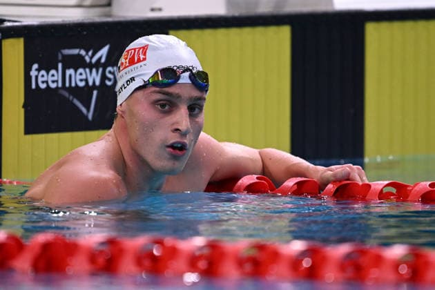 SWIMMING AUSTRALIAN TRIALS, Kai Taylor following the Men s 100m Freestyle on day 4 of the 2026 Australian Swimming Trials at Sydney Olympic Park Aquatic Centre in Sydney, Thursday, June 11, 2026. ( NO ARCHIVING, EDITORIAL USE ONLY SYDNEY NEW SOUTH WALES AUSTRALIA  Copyright: xDEANxLEWINSx 20260611169264895208