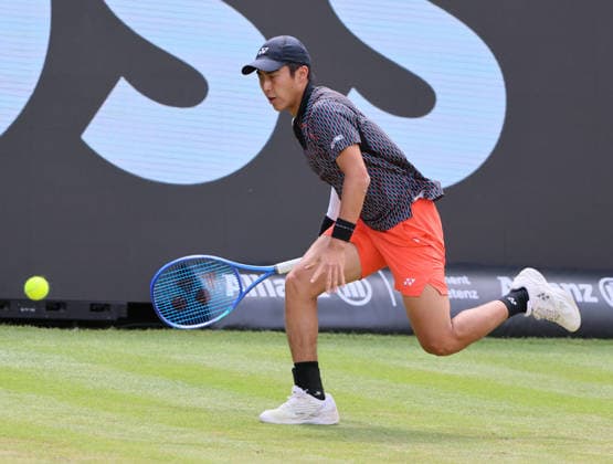 11 06 2026, Boss Open 2026, ATP Tour 250 Stuttgart, TTC Weissenhof, Tennis, Sport, in the picture Rinky Hijikata AUS
