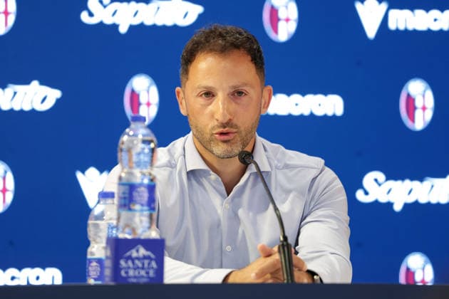 Presentazione del nuovo allenatore del Bologna F.C Domenico Tedesco- Bologna 11 Giugno 2026 - Bologna - Italia (Photo Alessandro Ruggeri LaPresse) Presentation of the new Bologna F.C. coach, Domenico Tedesco - Bologna, June 11, 2026 - Bologna - Bologna - Italy (Alessandro Ruggeri LaPresse )  Copyright: xAlessandroxRuggeri LaPressex