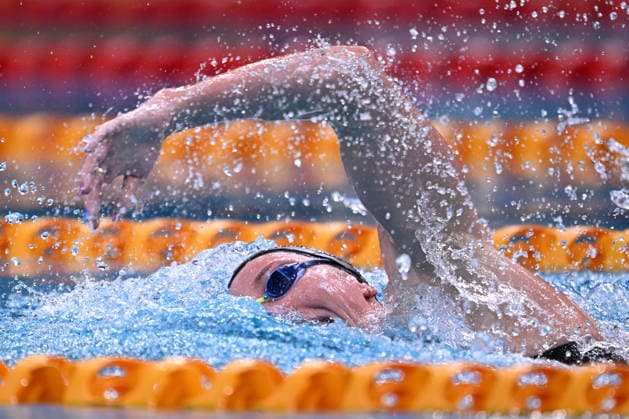 SWIMMING AUSTRALIAN TRIALS, Lani Pallister in action during her win in the Women s 800m Freestyle on day 4 of the 2026 Australian Swimming Trials at Sydney Olympic Park Aquatic Centre in Sydney, Thursday, June 11, 2026. ( NO ARCHIVING, EDITORIAL USE ONLY SYDNEY NEW SOUTH WALES AUSTRALIA  Copyright: xDEANxLEWINSx 20260611183296076880