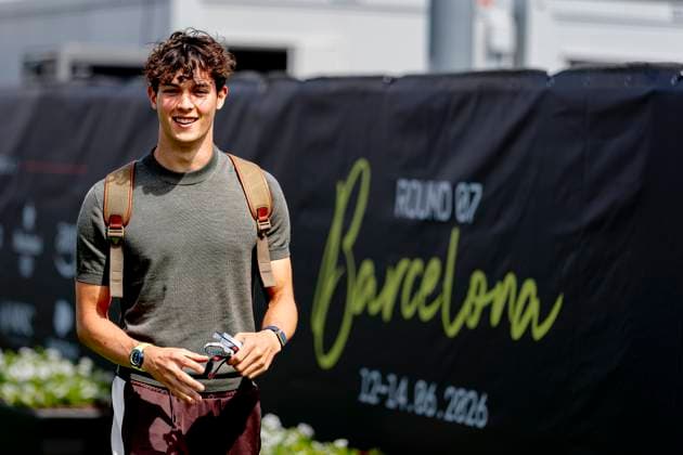 BARCELONA Formula 1 driver Oliver Bearman of TGR Haas F1 Team during the Formula 1 Spain Catalonia at the Circuit de Barcelona Catalunya on June 11, 2026 in Barcelona, Spain Photo by DeFodi Images