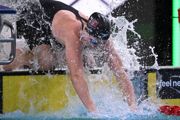 SWIMMING AUSTRALIAN TRIALS, Lani Pallister during her win in the Women s 800m Freestyle on day 4 of the 2026 Australian Swimming Trials at Sydney Olympic Park Aquatic Centre in Sydney, Thursday, June 11, 2026. ( NO ARCHIVING, EDITORIAL USE ONLY SYDNEY NEW SOUTH WALES AUSTRALIA  Copyright: xDEANxLEWINSx 20260611169202341265