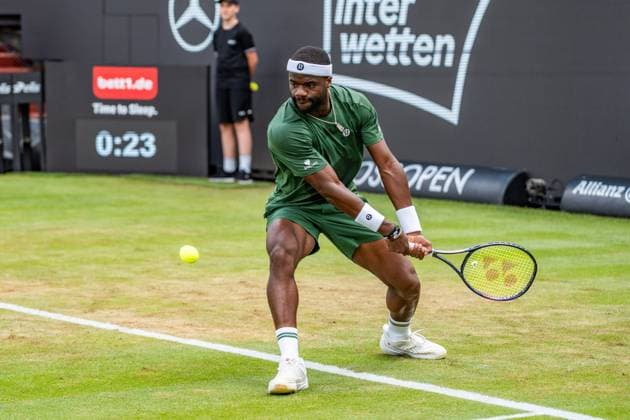 Tennis, Boss Open 2026, Stuttgart, TC Weissenhof, Center Court, Frances Tiafoe USA BOSS OPEN STUTTGART 2026 in Stuttgart Copyright: xspeedshotx xRalfxJustx