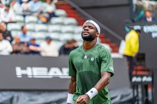 Tennis, Boss Open 2026, Stuttgart, TC Weissenhof, Center Court, Frances Tiafoe USA BOSS OPEN STUTTGART 2026 in Stuttgart Copyright: xspeedshotx xRalfxJustx