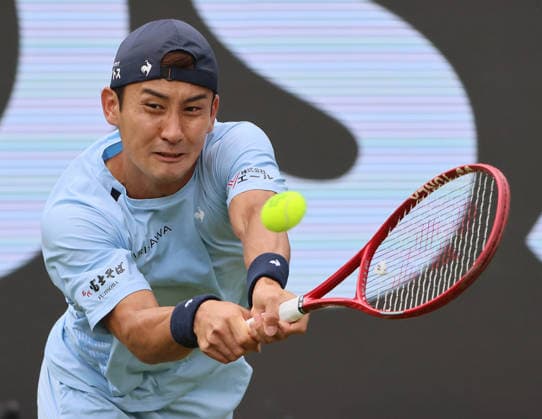 11 06 2026, Boss Open 2026, ATP Tour 250 Stuttgart, TTC Weissenhof, Tennis, Sport, in the picture Sho Shimabukuro JPN