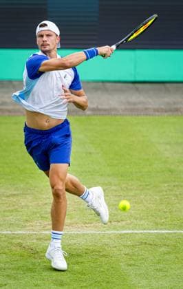 DEN BOSCH - Marton Fucsovics (HUN) during the ATP, Tennis Herren singles match against Felix Auger-Aliassime (CAN) at the LibÃ ma Open 2026. The combined ATP WTA, Tennis Damen tournament is being held on the event grounds of the former Autotron car theme park. IRIS VAN DEN BROEK ANP xVIxANPxSportx xxANPxIVx 560742569 originalFilename: 560742569.jpg