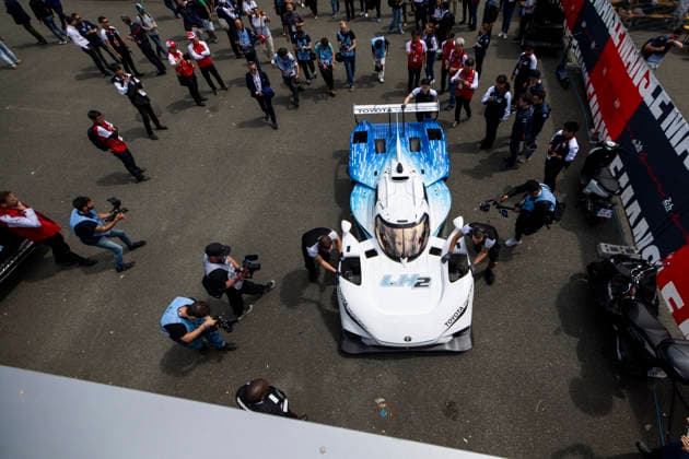 24 HEURES DU MANS 2026 - FREE PRACTICE AND QUALIFIYING SESSION TOYOTA RACING TR LH2, ambiance during the Free Practice and Qualifying session of the 24 Hours of Le Mans 2026, 3rd round of the 2026 FIA World Endurance Championship, from June 10 to 11, 2026 on the Circuit des 24 Heures du Mans in Le Mans, France - Le MansFrance  Copyright: xJULIENxDELFOSSEx