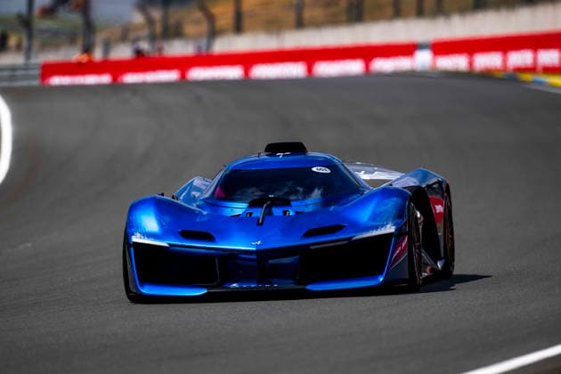 24 HEURES DU MANS 2026 - FREE PRACTICE AND QUALIFIYING SESSION Alpine Alpenglow, action during the Free Practice and Qualifying session of the 24 Hours of Le Mans 2026, 3rd round of the 2026 FIA World Endurance Championship, from June 10 to 11, 2026 on the Circuit des 24 Heures du Mans in Le Mans, France - Le MansFrance  Copyright: xFabrizioxBoldonix