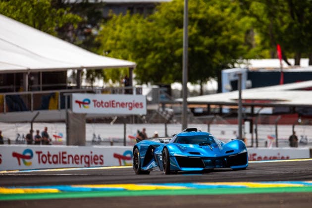 24 HEURES DU MANS 2026 - FREE PRACTICE AND QUALIFIYING SESSION Alpine Alpenglow, action, during the Free Practice and Qualifying session of the 24 Hours of Le Mans 2026, 3rd round of the 2026 FIA World Endurance Championship, from June 10 to 11, 2026 on the Circuit des 24 Heures du Mans in Le Mans, France -  Copyright: xAndreaxLorenzinax
