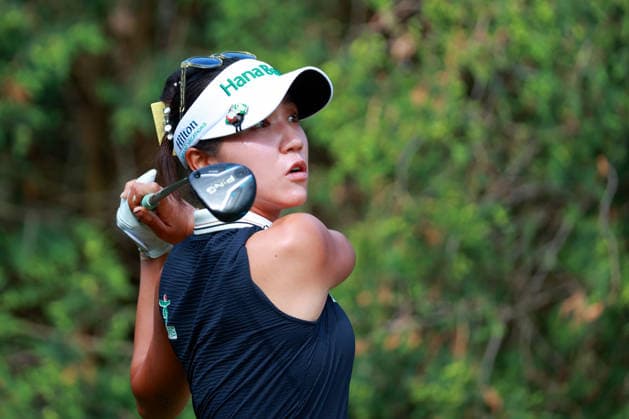 Dow Championship Midland, MI - JUNE 11: Lydia Ko of New Zealand hits from the fifth tee during the first round of the Dow Championship at Midland Country Club on June 11, 2026 in Midland, Michigan. Midland Michigan United States  Copyright: xAmyxLemusx originalFilename:lemus-dowchamp260611_npSg2.jpg