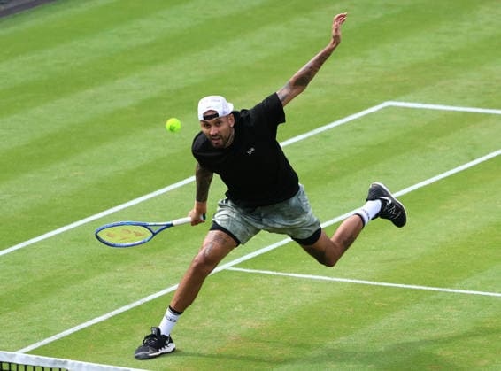 11 06 2026, Boss Open 2026, ATP Tour 250 Stuttgart, TTC Weissenhof, Tennis, Sport, in the picture Nick Kyrgios AUS