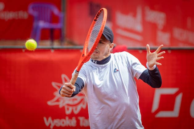 BRATISLAVA OPEN TENNIS ATP, Tennis Herren CHALLENGER Zsombor Piros (Hungary) during second round ATP Tennis Challenger tour 100 Bratislava Open match against Joao Lucas Reis Da Silva (Brazil). Tennis courts Slovan Bratislava, Bratislava, Slovakia, June 11, 2026. Photo by Branislav Racko Copyright: xx 080A2101