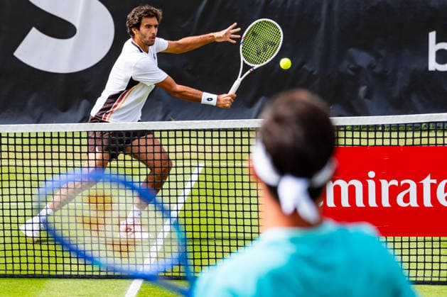 Stuttgart, GERMANY - June 11: Francisco Cabral (POR) during the Doubles Match between Francisco Cabral (POR) and Nicola Mektic (CRO) vs. Daniel Altmaier (GER) and Hendrik Jebens (GER) at BOSS OPEN 2026, Tennisanlage Weissenhof on June 11, 2026 in Stuttgart, Germany. Baden-Württemberg Germany Copyright: xTimoxSteinx