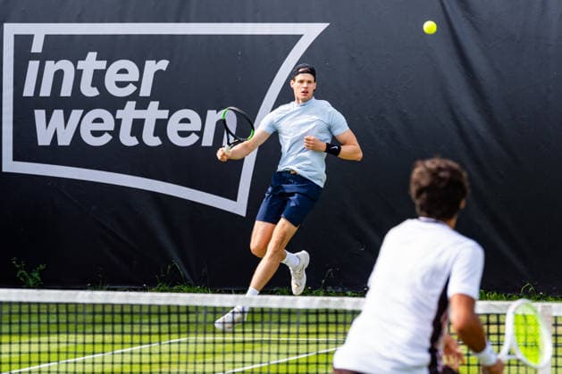 Stuttgart, GERMANY - June 11: Hendrik Jebens (GER) during the Doubles Match between Francisco Cabral (POR) and Nicola Mektic (CRO) vs. Daniel Altmaier (GER) and Hendrik Jebens (GER) at BOSS OPEN 2026, Tennisanlage Weissenhof on June 11, 2026 in Stuttgart, Germany. Baden-Württemberg Germany Copyright: xTimoxSteinx