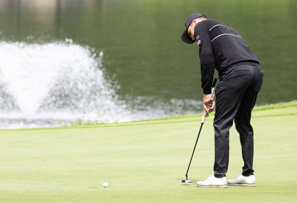 GOLF - Interwetten Open HAUS,AUSTRIA,11.JUN.26 - GOLF - HotelPlanner Tour, Interwetten Open, Golfclub Schladming. Image shows Matthias Schwab (AUT).  GEPAxpictures xHaraldxSteiner